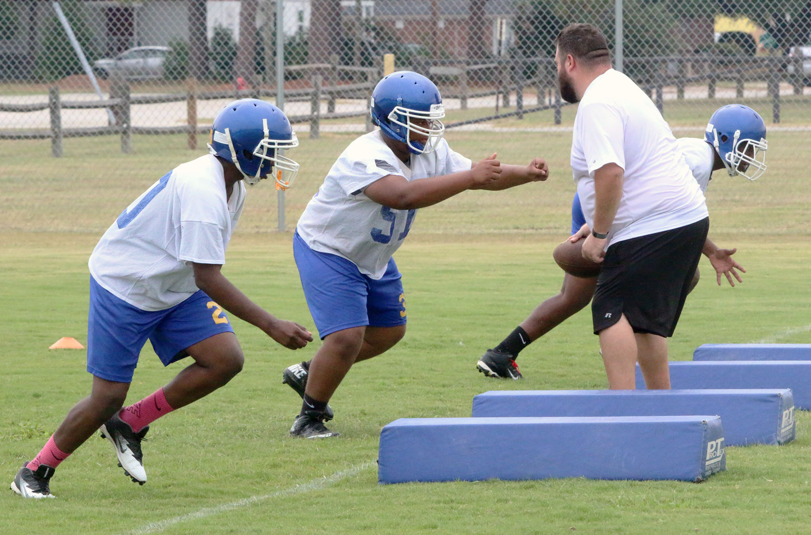 Lake City High School Football Practice